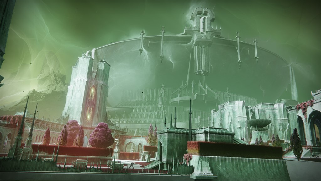 Destiny 2 Witch Queen artwork showing Savathun's Throne World